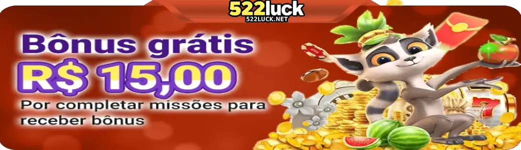 Promoções exclusivas do 522LUCK com bônus atualizados