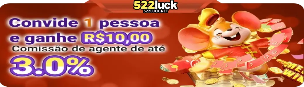 Promoções exclusivas do 522LUCK com bônus atualizados